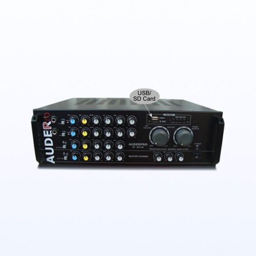 Mixer Amplifier Karaoke AUDERPRO AP-802AM USB Cocok Untuk Karaoke & Meeting System Analog