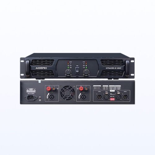 Power Amplifier Professional AUDERPRO EXTRACORE AP-22XP 200W X 2 Original Garansi Resmi 1 Tahun