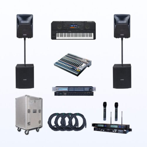 Paket BOT-9 Professional Sound System Organ Tunggal SOUNDCRAFT + AUDERPRO