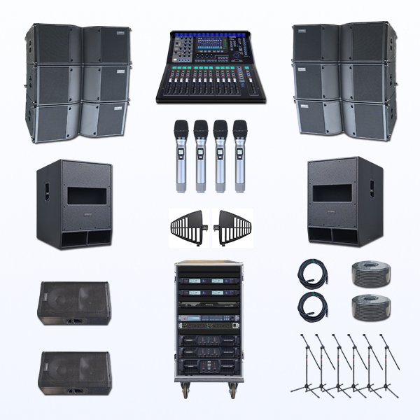 PAKET LINE ARRAY AUDERPRO BLP-9
