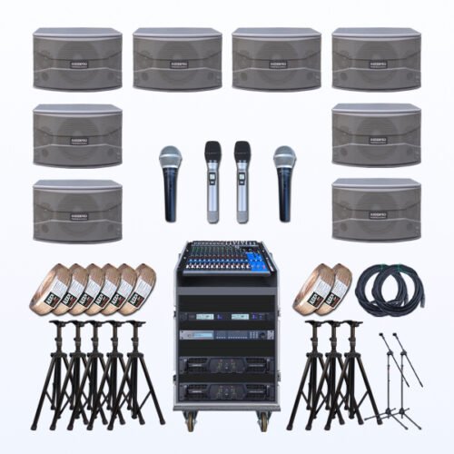 Paket PREMIUM 9 Professional Sound System Auditorium Speaker Pasif YAMAHA + AUDERPRO Original