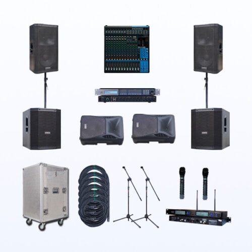 Paket TITANIUM 9 Professional Sound System Speaker Aktif YAMAHA+ AUDERPRO