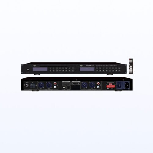 Media Player CD/VCD/DVD/USB/MP3 + Tuner AM/FM AUDERPRO AD-106CDU Rack Mount Standard Paging