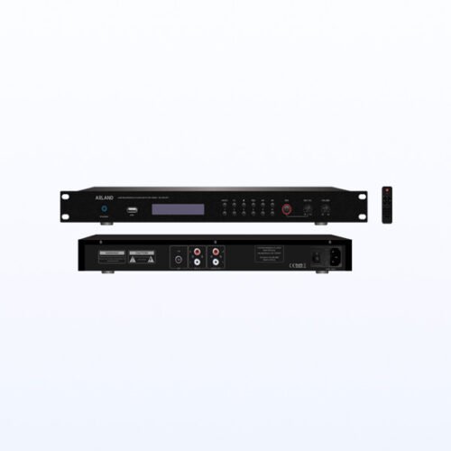 Media Player + Record USB + Tuner AM/FM AXLAND AD-105URT Rack Mount Standard Paging Syetem