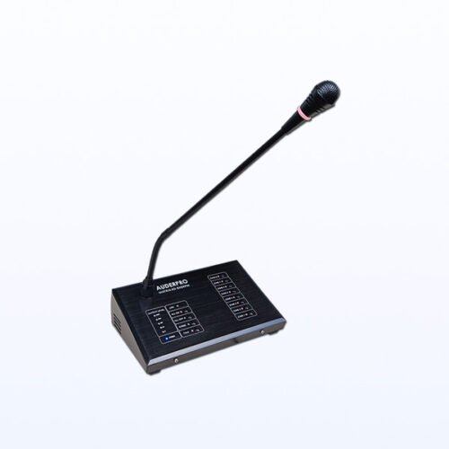 Remote Paging Microphone Sound System AUDERPRO MATRIX AD-8X8RPM Support 8 Zone