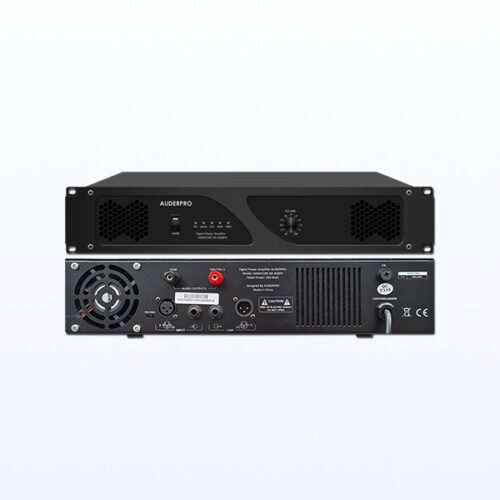 Power Amplifier AUDERPRO HARDCORE AD-1000PD Original Daya 1000W High Impedance Output 100V