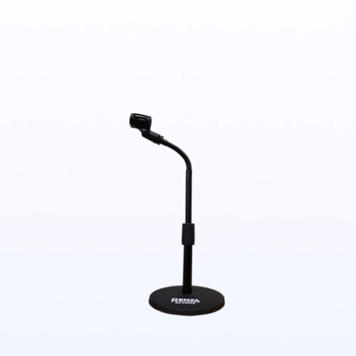 Stand Mic Podium RENZA RZ-250DS Bahan Terbuat Dari Besi Yang Tebal & Kuat Serta Awet