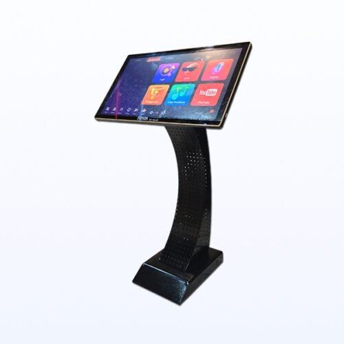 Layar Touch Screen RENZA RZ-19LED 19 Inch Original+ Stand Kaki Untuk Pilih Lagu Karaoke