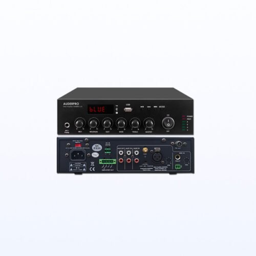 Mixer Amplifier AUDERPRO CAMBRIO 1-12 USB BLUETOOTH Original 120 W High Impedance Output 100V