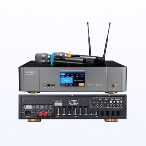 Digital Mixer Amplifier Karaoke AUDERPRO HARMONY 3 Cocok Untuk Karaoke & Meeting + 2 Mic AP-929H