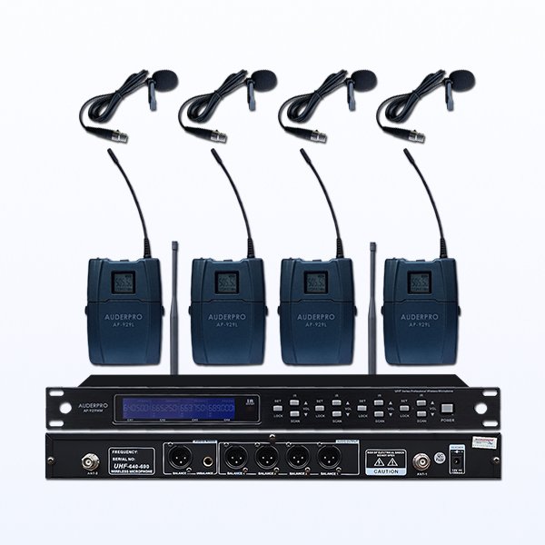 BLADIO STORE MIC WIRELESS AUDERPRO AP-929WM-4L 2025