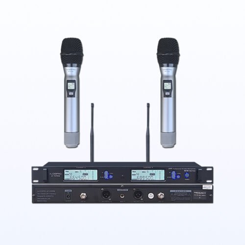 Microphone Wireless AUDERPRO AP-929WM-HH Digital 2 Unit Genggam Original Garansi 1 Tahun