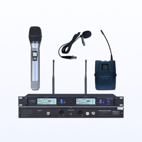 Microphone Wireless AUDERPRO AP-929WM-HL Digital Genggam + Jepit Original Garansi 1 Tahun