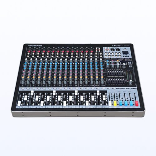 Mixer Console AUDERPRO AKORD AP-20M USB 20 Chanel 6 Group Built-In Soundcard Original