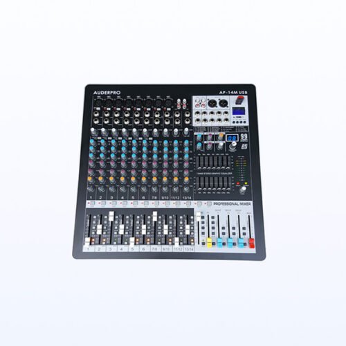 Mixer Console AUDERPRO AKORD AP-14M USB 14 Chanel 6 Group Built-In Soundcard Original