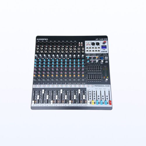 Mixer Console AUDERPRO AKORD AP-16M USB 16 Chanel 6 Group Built-In Soundcard Original