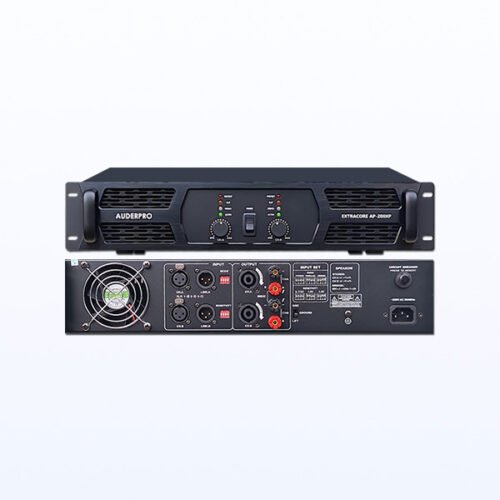 Power Amplifier Professional AUDERPRO EXTRACORE AP-200XP 250W X 2 Original Garansi Resmi 1 Tahun