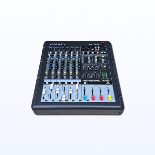 Power Mixer Professional AUDERPRO AKORD AP-906PM USB 6 Chanel Built-In Soundcard Original Garansi