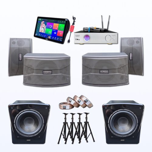 Paket BKB3 Sound System Digital Home Karaoke AUDERPRO Harmony + KJB HM-88 ACE Harddisk 4 TB