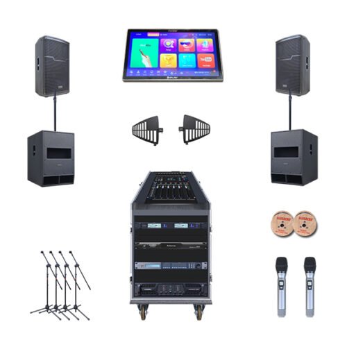 Paket BKP11 Sound System Karaoke Professional AUDERPRO Mixer Digital + PLAY M19 HDD 4TB