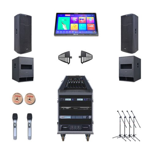 Paket BKP9 Sound System Karaoke Professional AUDERPRO Mixer Digital + PLAY M19 HDD 4TB