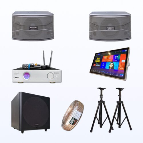 Paket BKL-8 Sound System Digital Home Karaoke AUDERPRO Harmony + PLAY M19 2 TB