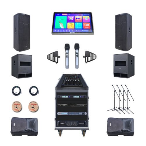 Paket BKP4 Sound System Karaoke Professional AUDERPRO Mixer Digital + PLAY M19 HDD 4TB