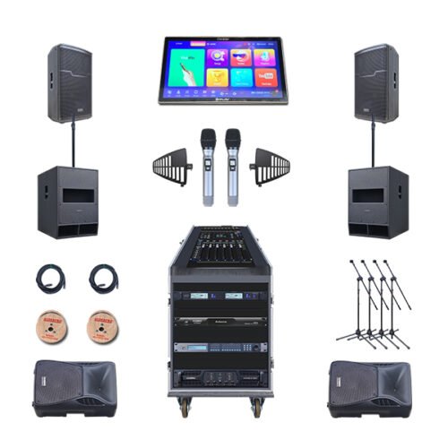 Paket BKP6 Sound System Karaoke Professional AUDERPRO Mixer Digital + PLAY M19 HDD 4TB
