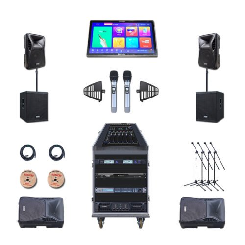 Paket BKP8 Sound System Karaoke Professional AUDERPRO Mixer Digital + PLAY M19 HDD 4TB