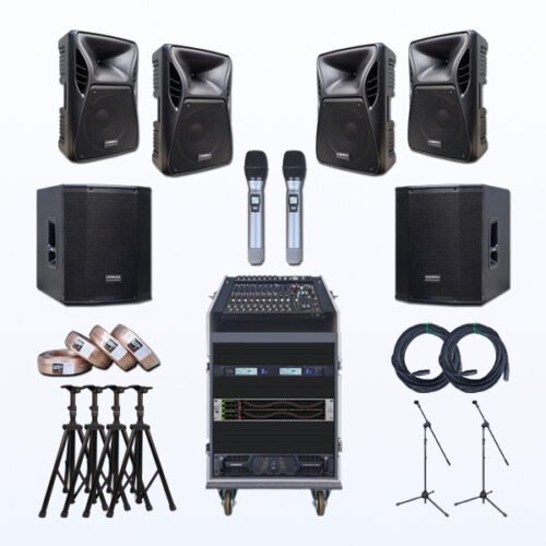 Paket RAPAT BESAR BRB-2 Sound System Meeting Speaker Pasif Merek PEAVEY + AUDERPRO Original