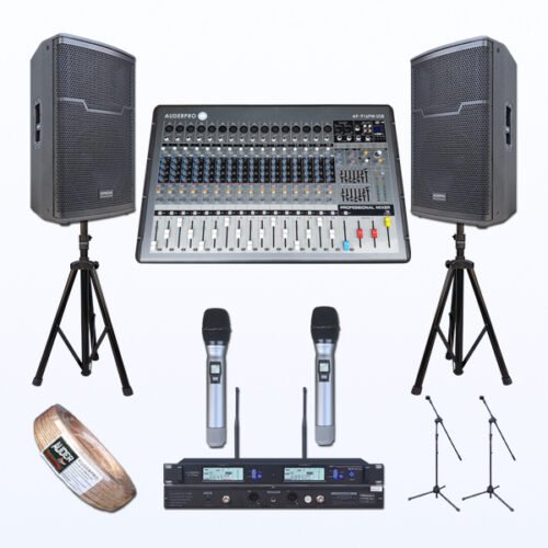 Paket RAPAT SEDANG BRS-1 Sound System Meeting Speaker Pasif Merek AUDERPRO Original