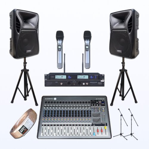 Paket RAPAT SEDANG BRS-2 Sound System Meeting Speaker Pasif Merek AUDERPRO Original