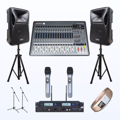 Paket RAPAT SEDANG BRS-3 Sound System Meeting Speaker Pasif Merek AUDERPRO Original