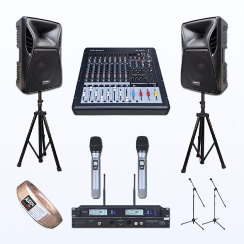 Paket RAPAT SEDANG BRS-7 Sound System Meeting Speaker Pasif Merek AUDERPRO Original