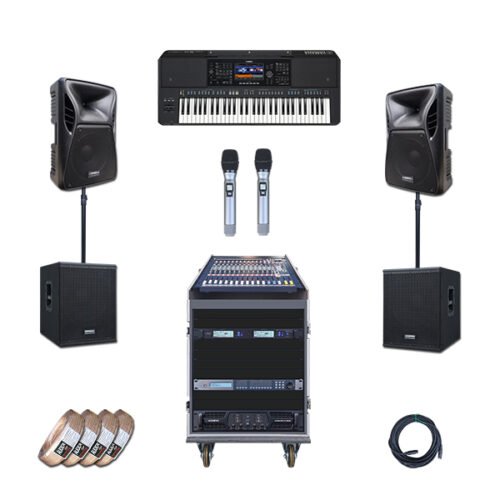 Paket BOT-10 Professional Sound System Organ Tunggal SOUNDCRAFT + AUDERPRO Original Garansi