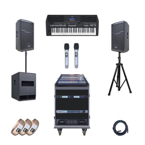 Paket BOT-13 Professional Sound System Organ Tunggal SOUNDCRAFT + AUDERPRO Original Garansi