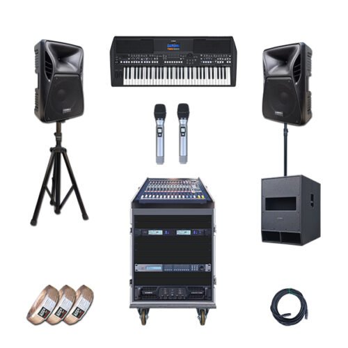 Paket BOT-14 Professional Sound System Organ Tunggal SOUNDCRAFT + AUDERPRO Original Garansi