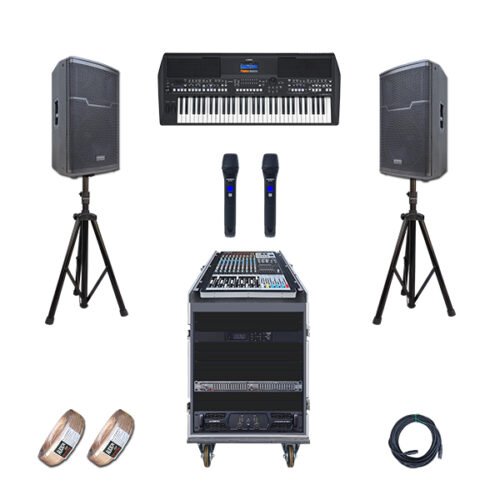 Paket BOT-17 Professional Sound System Organ Tunggal Sederhana AUDERPRO Original Garansi