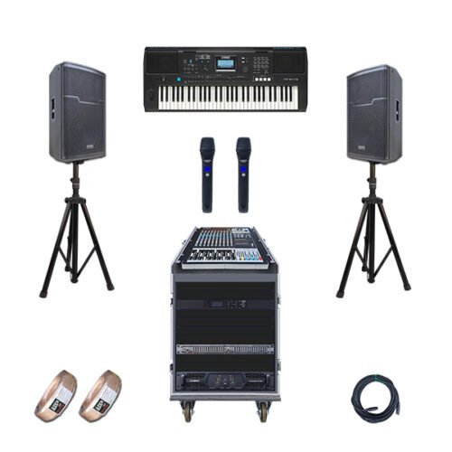 Paket BOT-18 Professional Sound System Organ Tunggal Sederhana AUDERPRO Original Garansi