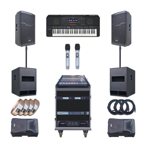 Paket BOT-2 Professional Sound System Organ Tunggal SOUNDCRAFT + AUDERPRO Original Garansi