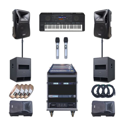 Paket BOT-4 Professional Sound System Organ Tunggal SOUNDCRAFT + AUDERPRO Original Garansi