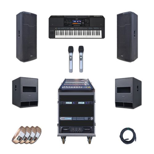 Paket BOT-6 Professional Sound System Organ Tunggal SOUNDCRAFT + AUDERPRO Original Garansi