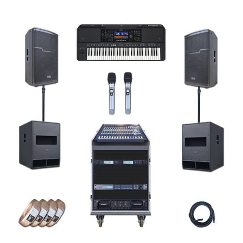 Paket BOT-7 Professional Sound System Organ Tunggal SOUNDCRAFT + AUDERPRO Original Garansi