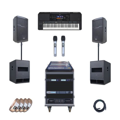 Paket BOT-8 Professional Sound System Organ Tunggal SOUNDCRAFT + AUDERPRO Original Garansi