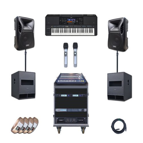 Paket BOT-9 Professional Sound System Organ Tunggal SOUNDCRAFT + AUDERPRO Original Garansi