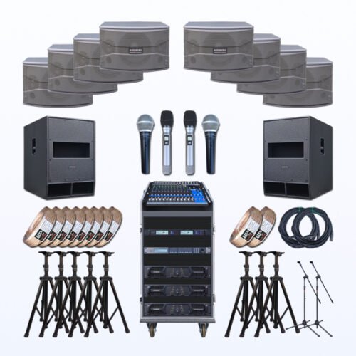 Paket PREMIUM 3 Professional Sound System Auditorium Speaker Pasif YAMAHA + AUDERPRO Original