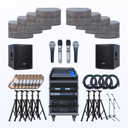 Paket PREMIUM 6 Professional Sound System Auditorium Speaker Pasif YAMAHA + AUDERPRO Original