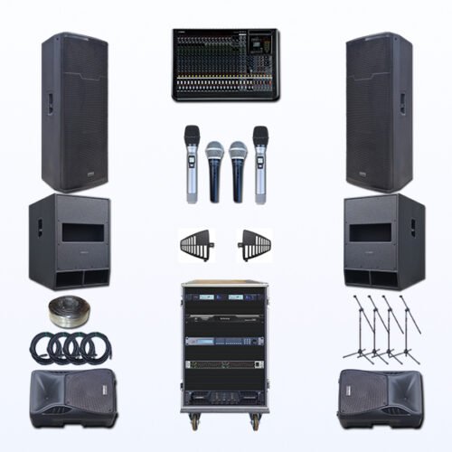 Paket TITANIUM TT-10 Professional Sound System Speaker AUDERPRO Untuk Indoor & Outdoor