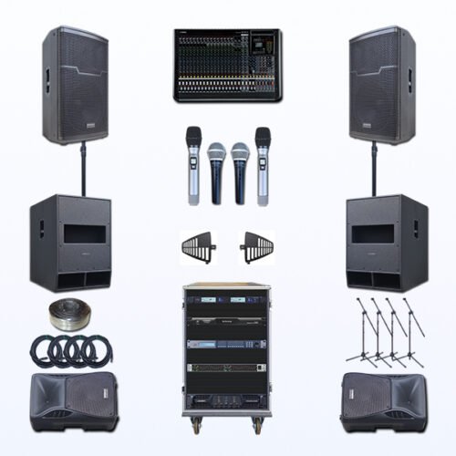 Paket TITANIUM TT-11 Professional Sound System Speaker AUDERPRO Untuk Indoor & Outdoor