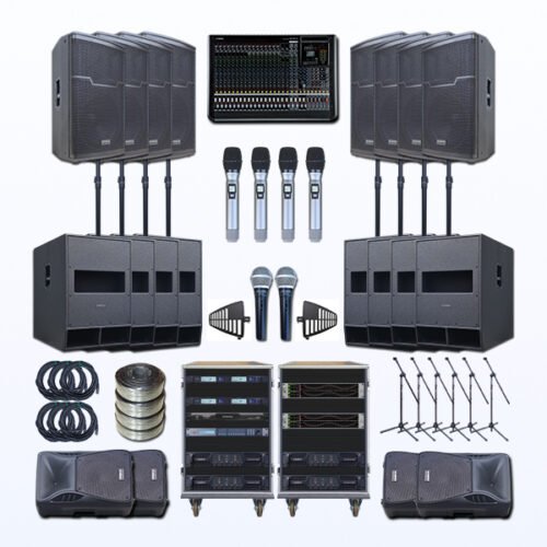 Paket TITANIUM TT-3 Professional Sound System Speaker AUDERPRO Untuk Indoor & Outdoor